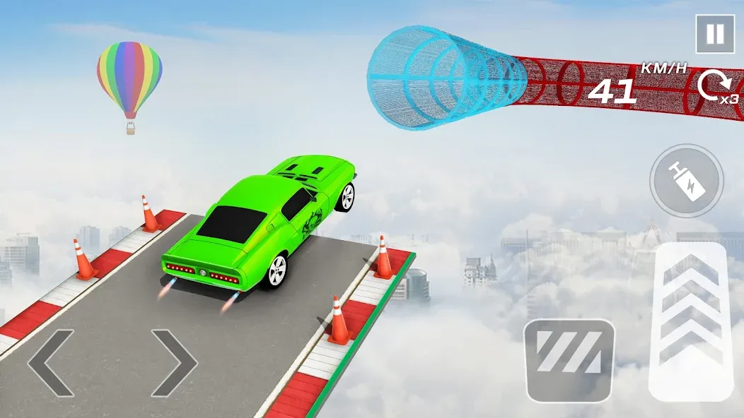 Car Games 3D - GT Car Stunts (ДжиТи Кар Стантс)  [МОД Mega Pack] Screenshot 3