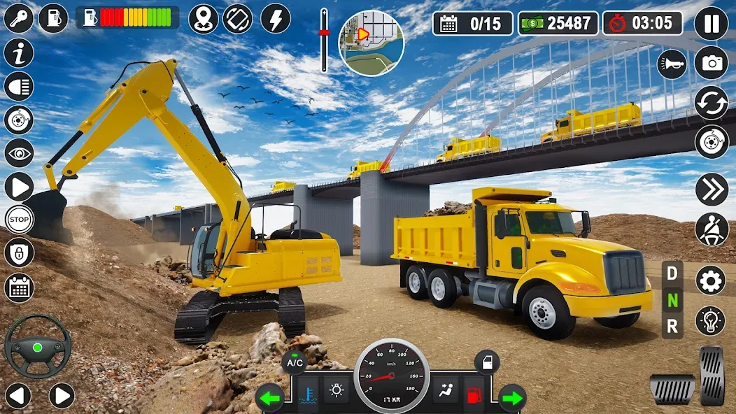 Construction Games Simulator  [МОД Много монет] Screenshot 4