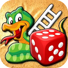 Взломанная Snakes and Ladders King (Снейкс энд Ладдерс Кинг)  [МОД Бесконечные монеты] - стабильная версия apk на Андроид