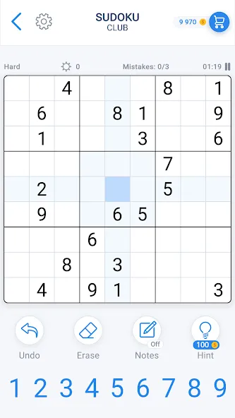 Sudoku Game - Daily Puzzles  [МОД Unlocked] Screenshot 4