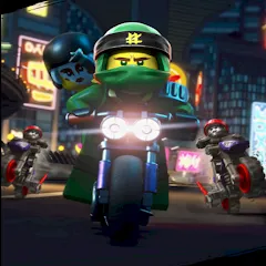 Скачать взломанную Go Ninja Moto Race (Го Ниндзя Мото Гонка)  [МОД Unlimited Money] - полная версия apk на Андроид