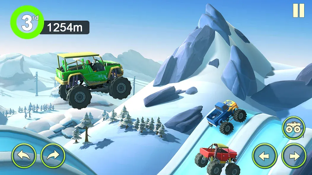 Monster Truck Crush (Монстр Трак Стант)  [МОД Бесконечные монеты] Screenshot 2