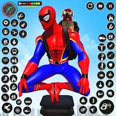 Взлом Miami Superhero: Spider Games  [МОД Бесконечные монеты] - последняя версия apk на Андроид