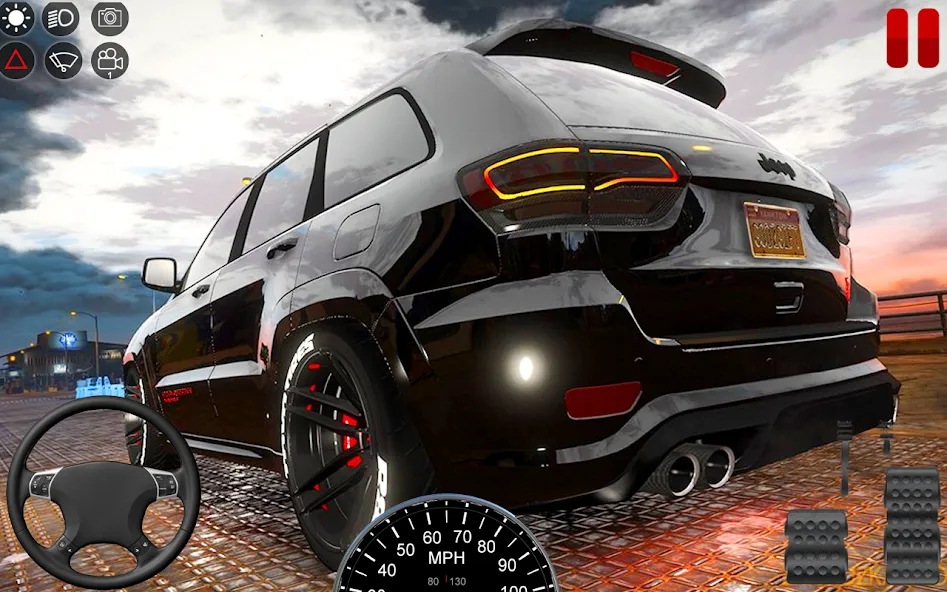 US Prado Car Games Simulator  [МОД Бесконечные монеты] Screenshot 1