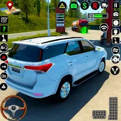 Взломанная US Prado Car Games Simulator  [МОД Бесконечные монеты] - полная версия apk на Андроид