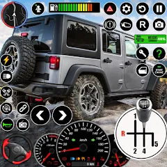 Скачать взломанную Offroad Jeep Driving & Parking  [МОД Unlimited Money] - полная версия apk на Андроид