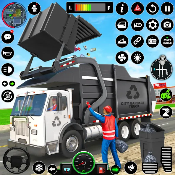 Truck Driving Games Truck Game (Трак Драйвинг игры Трак игра)  [МОД Unlocked] Screenshot 1