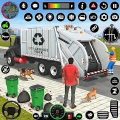 Скачать взломанную Truck Driving Games Truck Game (Трак Драйвинг игры Трак игра)  [МОД Unlocked] - полная версия apk на Андроид