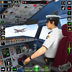 Взломанная Airplane Flight Simulator 2023  [МОД Бесконечные деньги] - последняя версия apk на Андроид