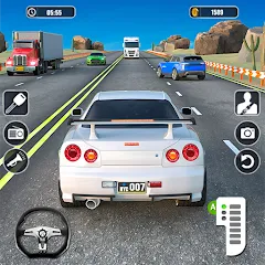 Скачать взлом Real Highway Car Racing Games  [МОД Меню] - полная версия apk на Андроид