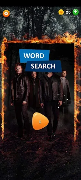 Supernatural Word Search (упернатуральный поиск слов)  [МОД Unlocked] Screenshot 1