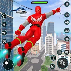 Взломанная Rope Hero Spider Fighting Game  [МОД Unlimited Money] - последняя версия apk на Андроид