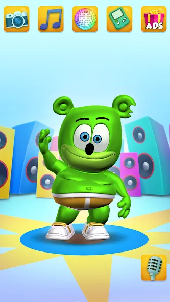 Talking Gummy Bear Kids Games  [МОД Все открыто] Screenshot 1