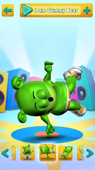 Talking Gummy Bear Kids Games  [МОД Все открыто] Screenshot 5