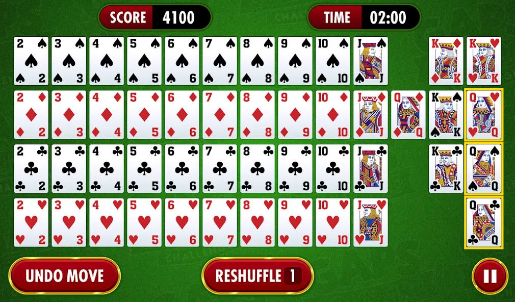 Gaps Solitaire Challenge (Гапс Солитер Челлендж)  [МОД Unlocked] Screenshot 2