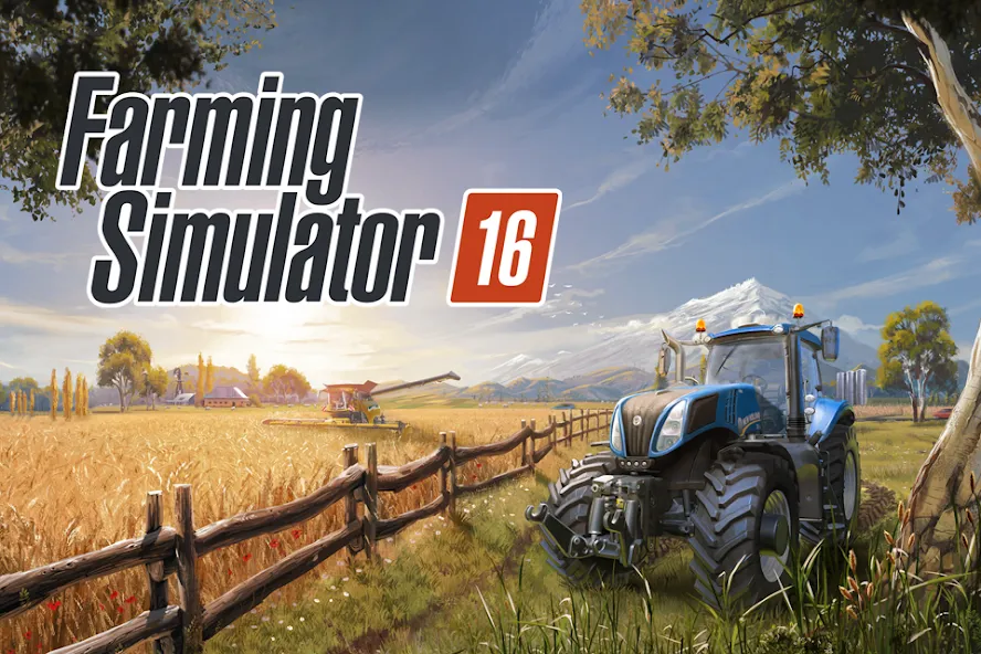 Farming Simulator 16 (Фарминг Симулятор 16)  [МОД Много монет] Screenshot 1