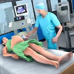 Взломанная Pregnant Games Mommy Simulator  [МОД Unlimited Money] - последняя версия apk на Андроид