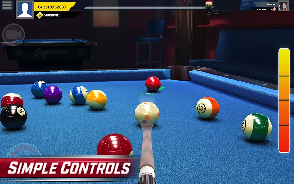 Pool Stars - 3D Online Multipl (Пул Старс)  [МОД Много монет] Screenshot 2