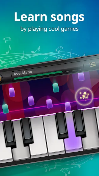 Piano - Music Keyboard & Tiles  [МОД Бесконечные монеты] Screenshot 3