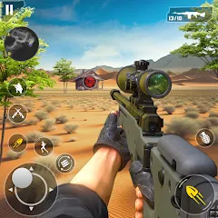 Скачать взлом Fps Shooting Gun War: Gun Game  [МОД Бесконечные монеты] - полная версия apk на Андроид