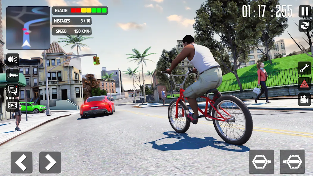 Cycle Stunt Games: Cycle Game (Оффроад Велосипедист )  [МОД Бесконечные деньги] Screenshot 2