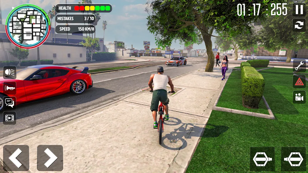 Cycle Stunt Games: Cycle Game (Оффроад Велосипедист )  [МОД Бесконечные деньги] Screenshot 3