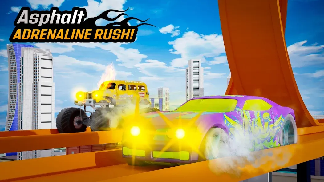 Nano Monster Truck Jam Game  [МОД Unlimited Money] Screenshot 3