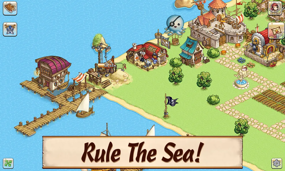 Pirates of Everseas (Пираты Эверсис)  [МОД Menu] Screenshot 4