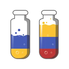 Скачать взломанную Soda Sort: Water Color Puzzle (Сода Сорт)  [МОД Mega Pack] - последняя версия apk на Андроид