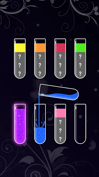 Water Sort - Color Puzzle Game (Уотер Сорт)  [МОД Unlimited Money] Screenshot 4