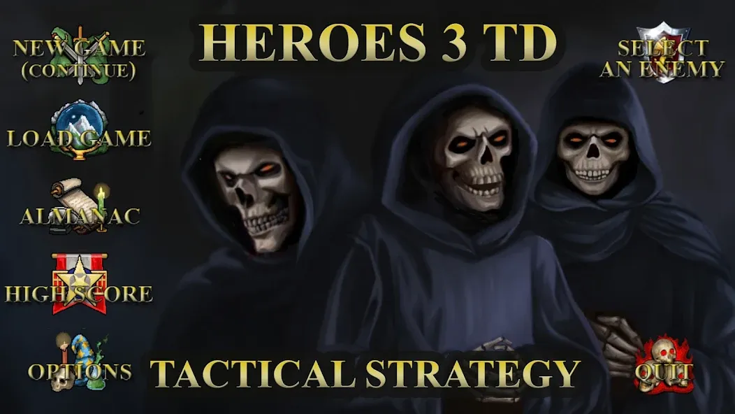 Heroes 3 of Might: Magic TD  [МОД Бесконечные монеты] Screenshot 1