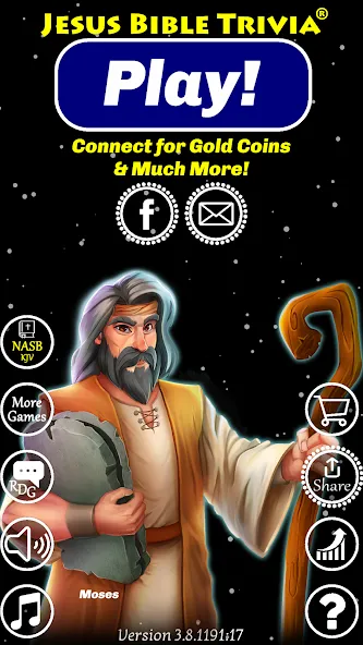 Jesus Bible Trivia Games Quiz (Джизус Библ Тривиа Геймс Квиз)  [МОД Menu] Screenshot 1