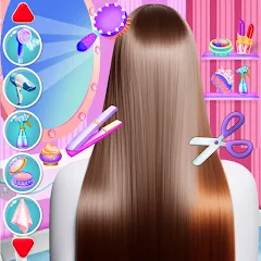 Скачать взломанную Fashion Braid Hairstyles Salon  [МОД Unlimited Money] - полная версия apk на Андроид