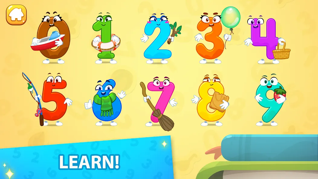 Numbers for kid Learn to count  [МОД Mega Pack] Screenshot 2