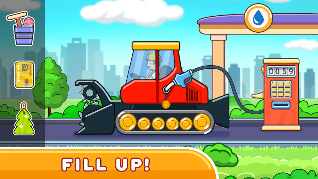 Car & Games for kids building  [МОД Бесконечные монеты] Screenshot 2