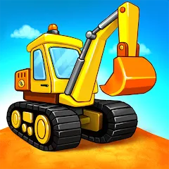 Взломанная Car & Games for kids building  [МОД Бесконечные монеты] - стабильная версия apk на Андроид