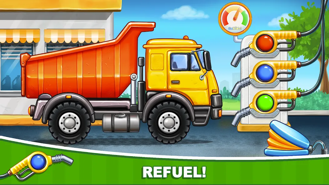 Car games Bulldozer for kids 5  [МОД Много денег] Screenshot 2