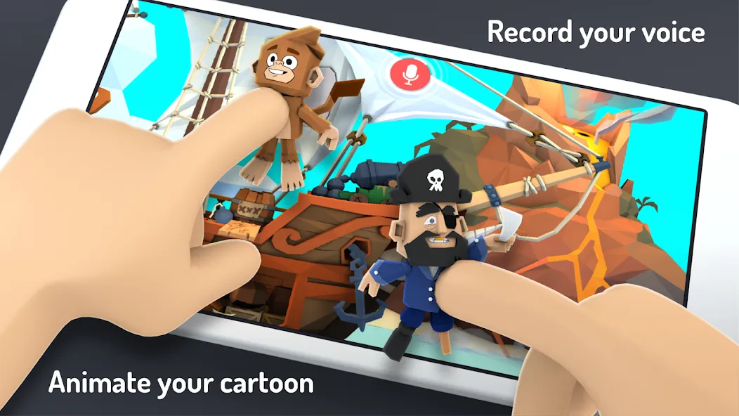 Toontastic 3D (Тунтастик 3D)  [МОД Меню] Screenshot 1