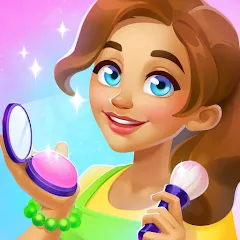 Скачать взломанную Makeover Salon: Beauty Mania (Маковер Салон)  [МОД Все открыто] - полная версия apk на Андроид