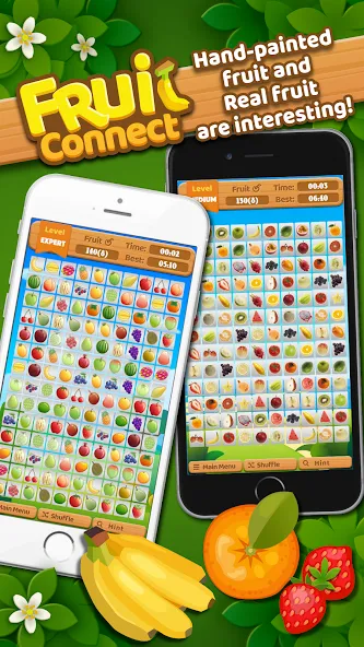 Fruit Connect (Фрукт Коннект)  [МОД Много монет] Screenshot 1