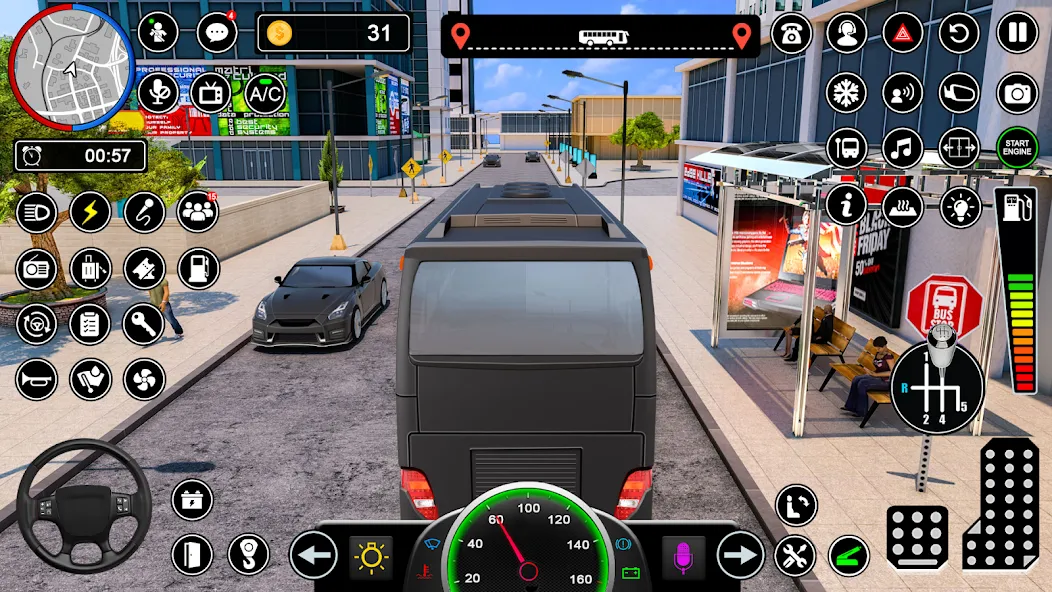 Bus Simulator - Driving Games  [МОД Много денег] Screenshot 3