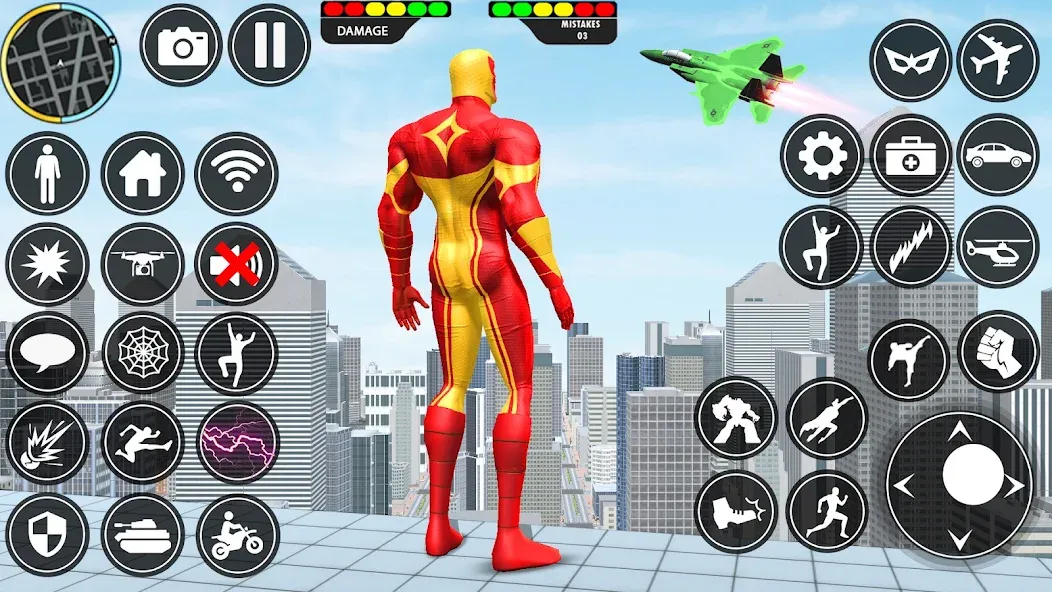 Rope Hero: Speed Hero Games (Роуп Хиро)  [МОД Все открыто] Screenshot 2