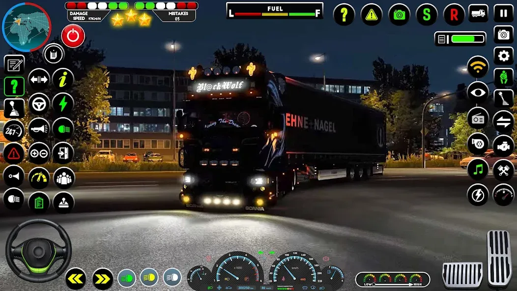 Truck Driving Euro Truck Game  [МОД Бесконечные монеты] Screenshot 5