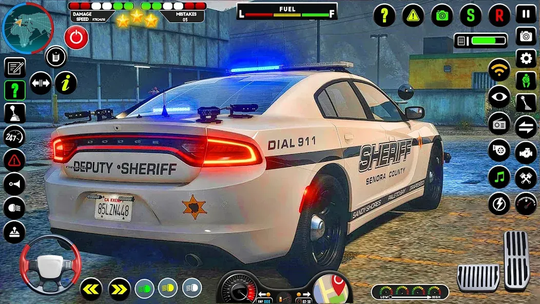 NYPD Police Car Parking Game  [МОД Бесконечные деньги] Screenshot 3