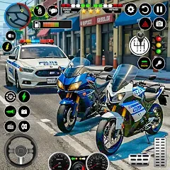 Скачать взломанную NYPD Police Car Parking Game  [МОД Бесконечные деньги] - полная версия apk на Андроид