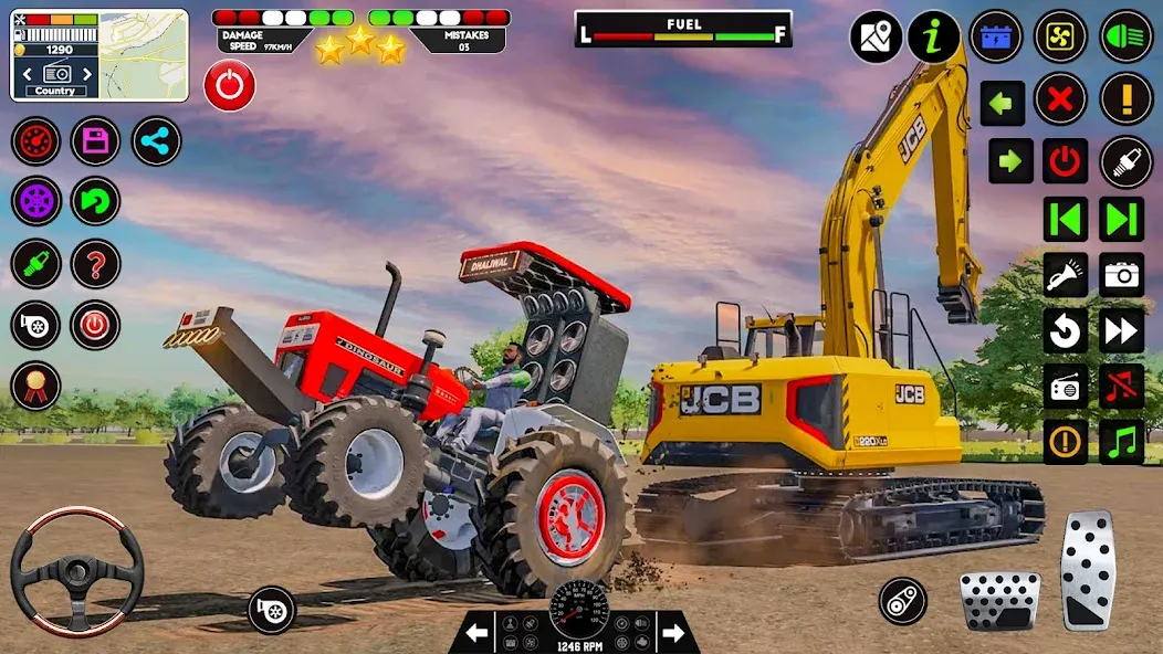 Tractor Driving - Tractor Game  [МОД Много монет] Screenshot 2