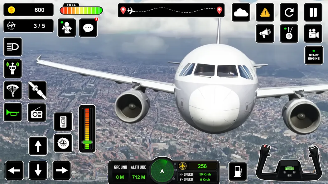 Pilot Simulator: Airplane Game  [МОД Menu] Screenshot 2