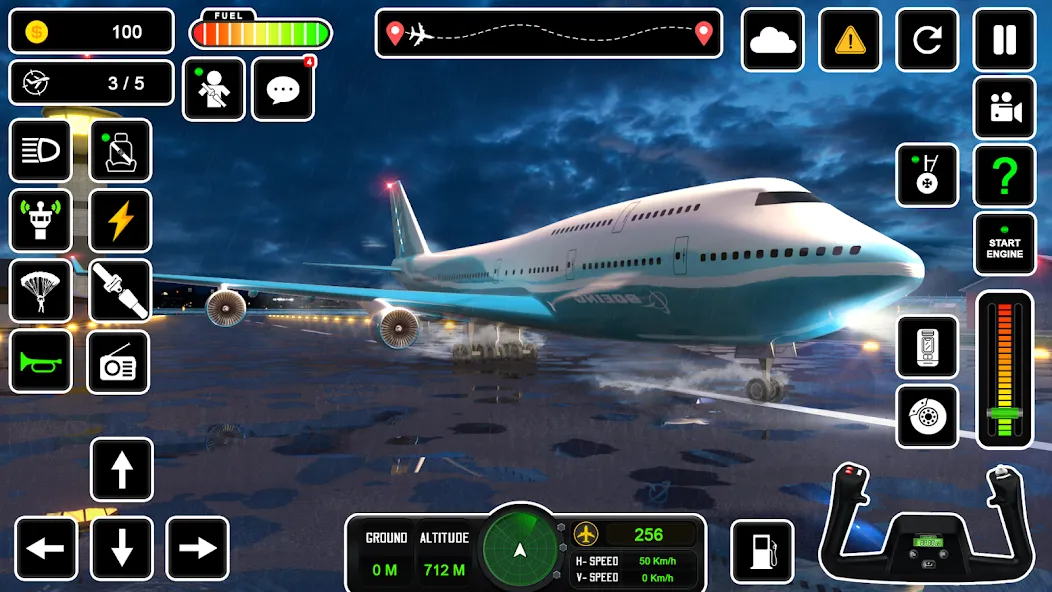 Pilot Simulator: Airplane Game  [МОД Menu] Screenshot 3