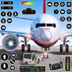 Скачать взломанную Pilot Simulator: Airplane Game  [МОД Menu] - стабильная версия apk на Андроид