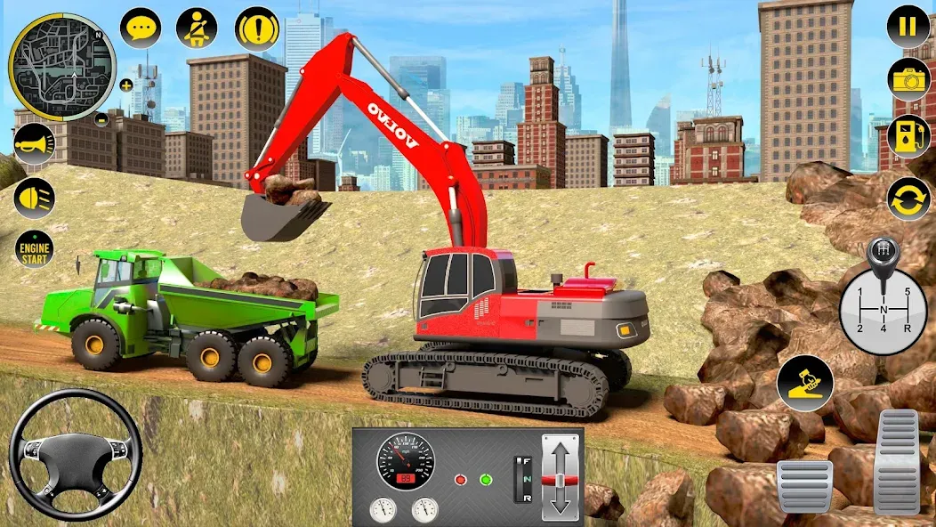 Builder City Construction Game (ткман Городское Строительство)  [МОД Все открыто] Screenshot 4